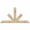 Ekena Millwork Saratoga Rough Sawn Timber Gable Bracket, Douglas Fir, 72"W x 39"H x 4"D x 6"F, 13/12 Pitch GBW072X39X0406SAR00RDF - alternate 1